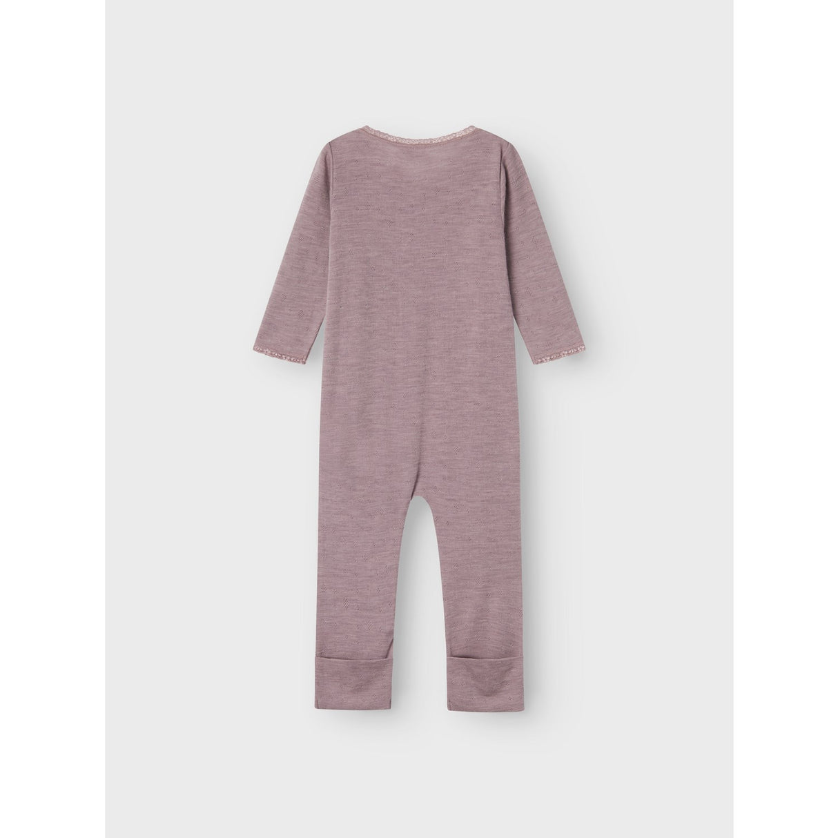 Name It Purple Dove Wang Wool Needle Nightsuit Solid Noos