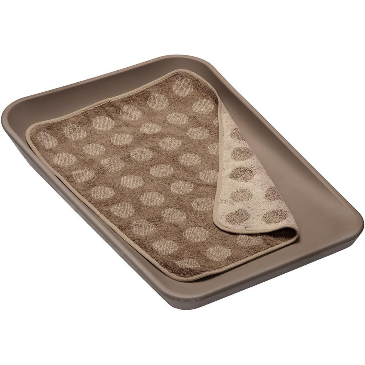 Leander Top For Changing Mat Mocca