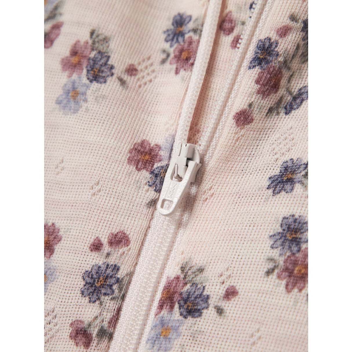 Name It Lilac Ash Aop Wang Wool Needle Nightsuit Noos