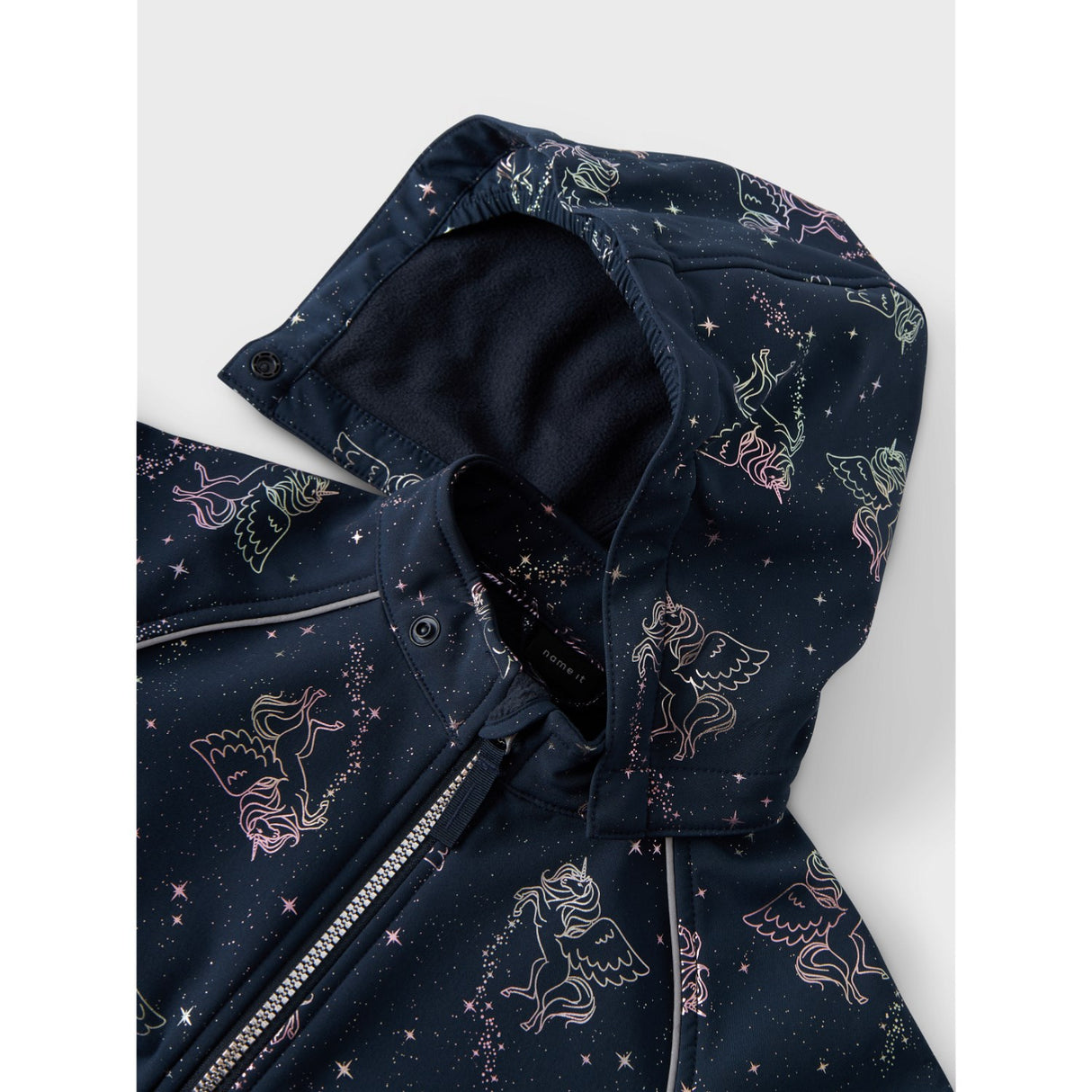 Name It Dark Sapphire Alfa08 Softshell Suit Foil Noos