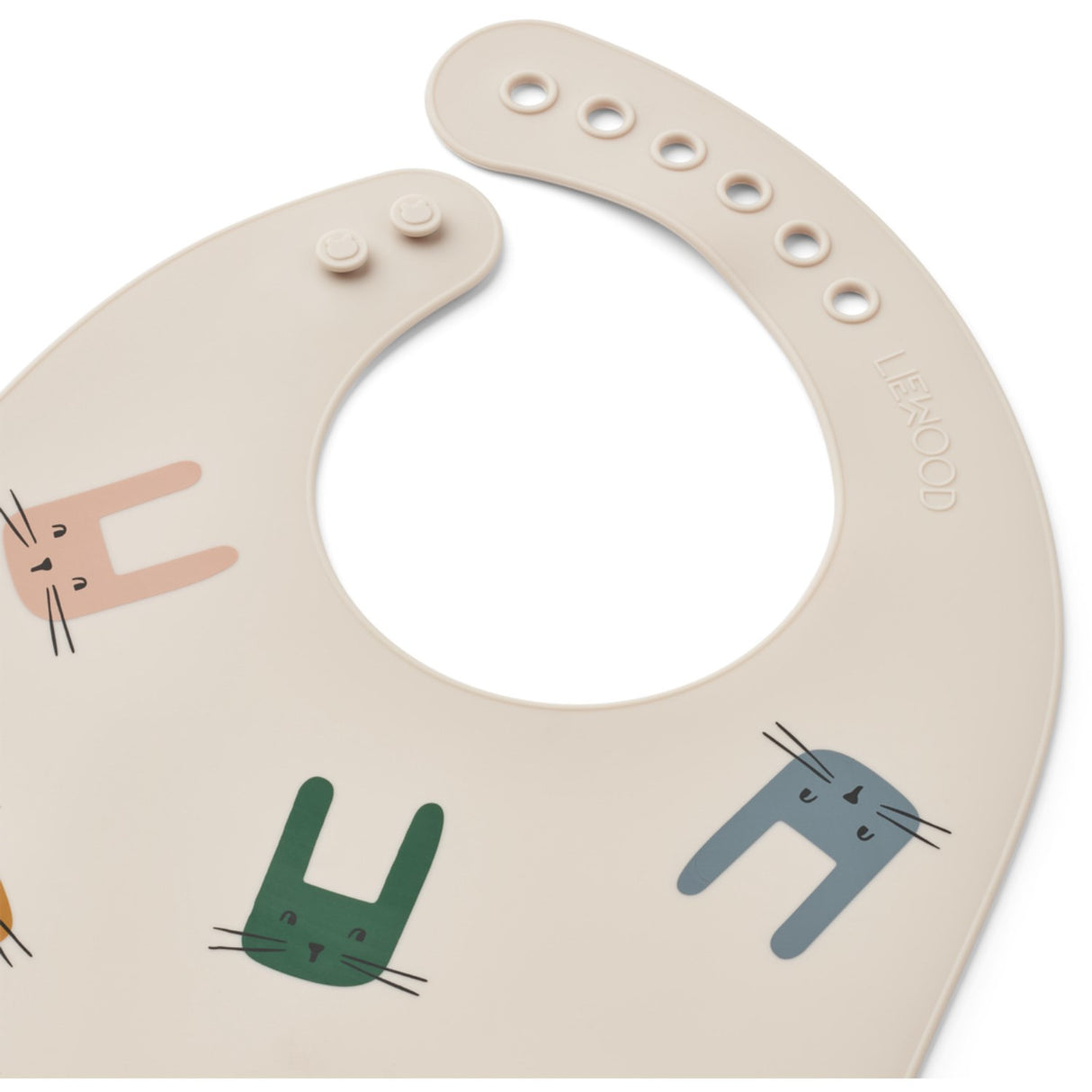 LieWood Bunny / Sandy Tilda Printed Bib 2-Pack