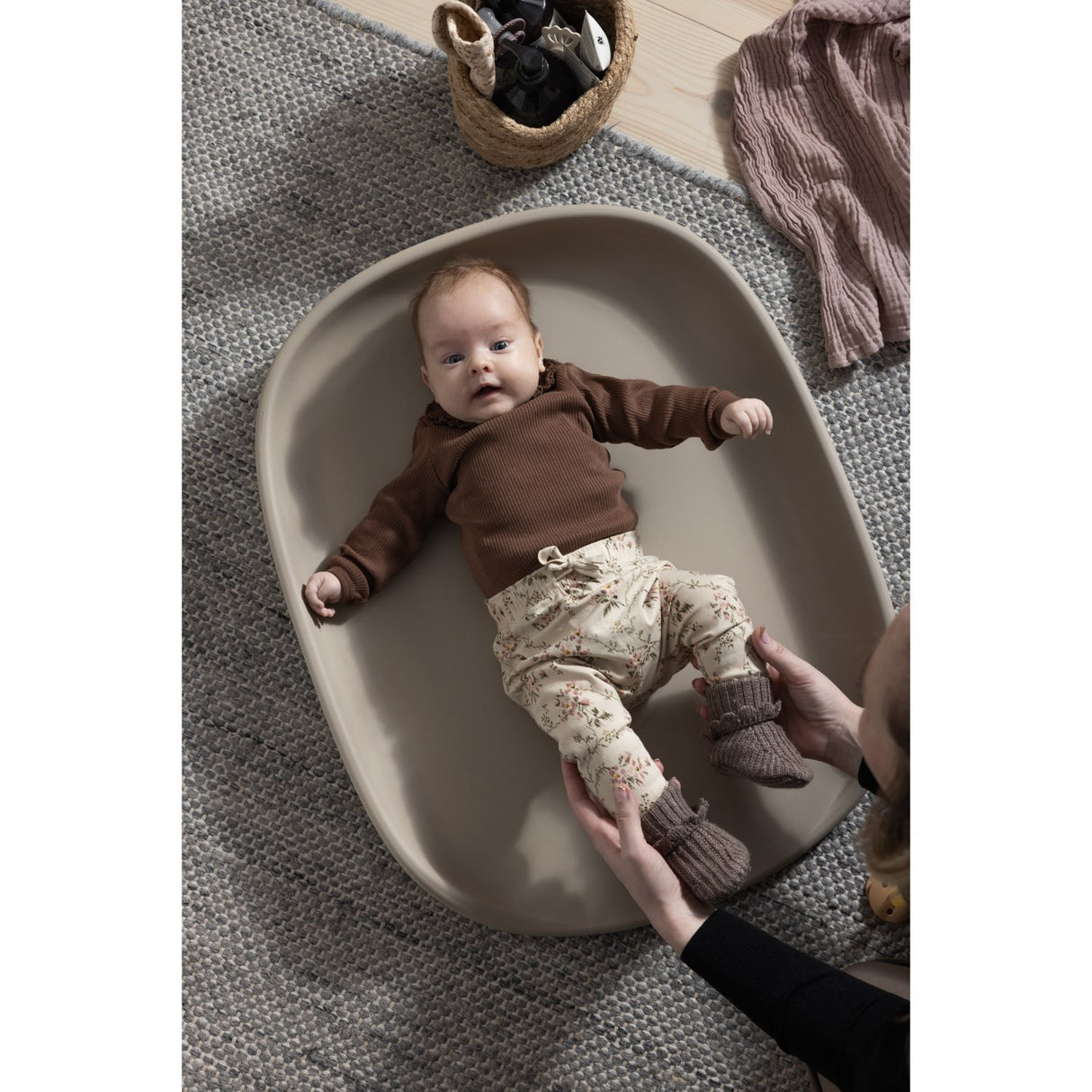 Sebra Changing Mat Seabreeze Beige