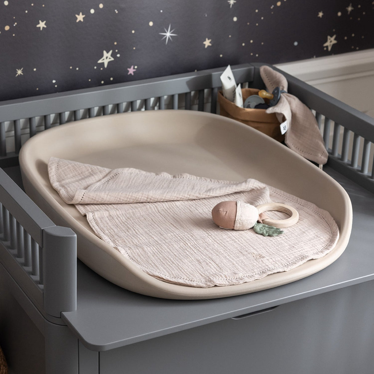 Sebra Changing Mat Seabreeze Beige