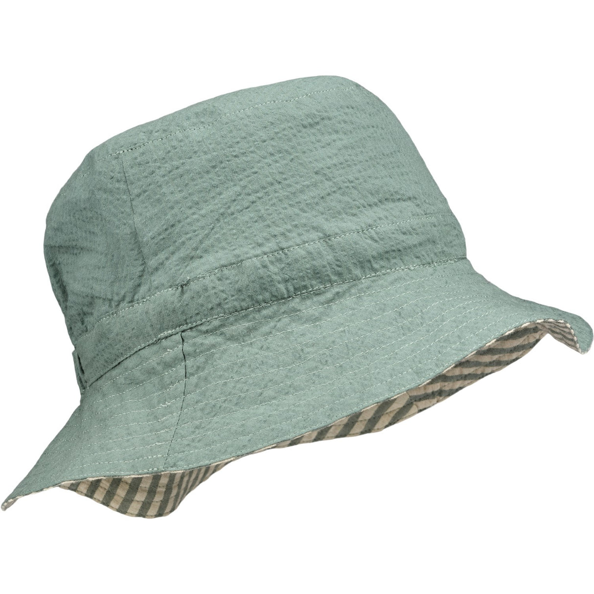 LIEWOOD Sander Sun hat Y/D Stripe Peppermint/Sandy