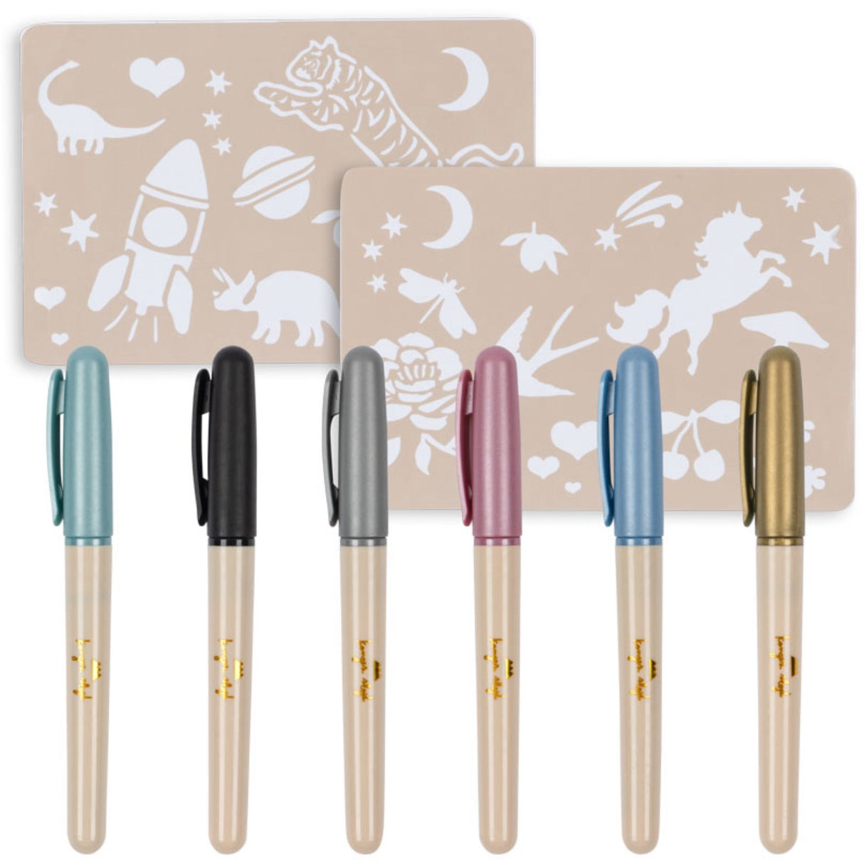 Konges Sløjd Tattoo Pen Set Multi