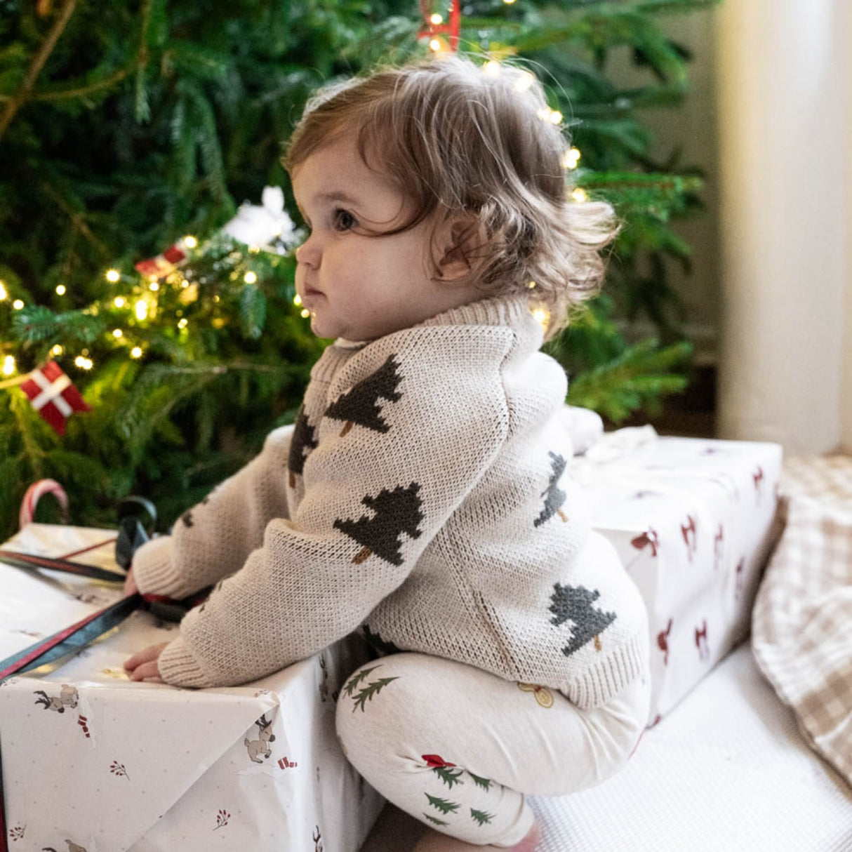 That's Mine Oatmeal melange Fabian sweater