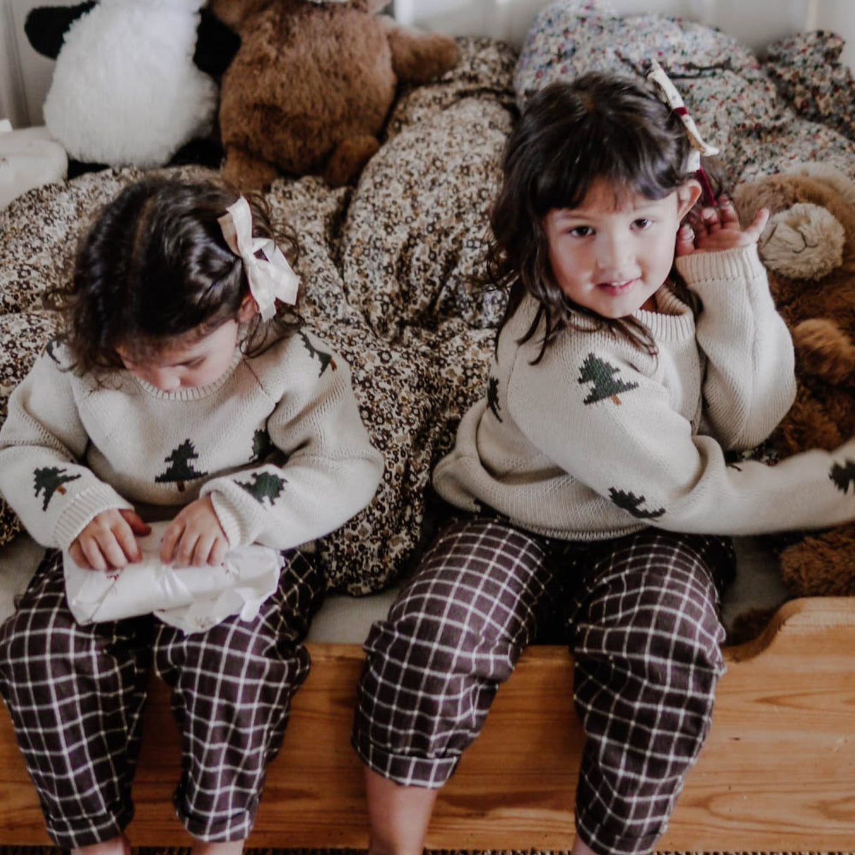 That's Mine Oatmeal melange Fabian sweater