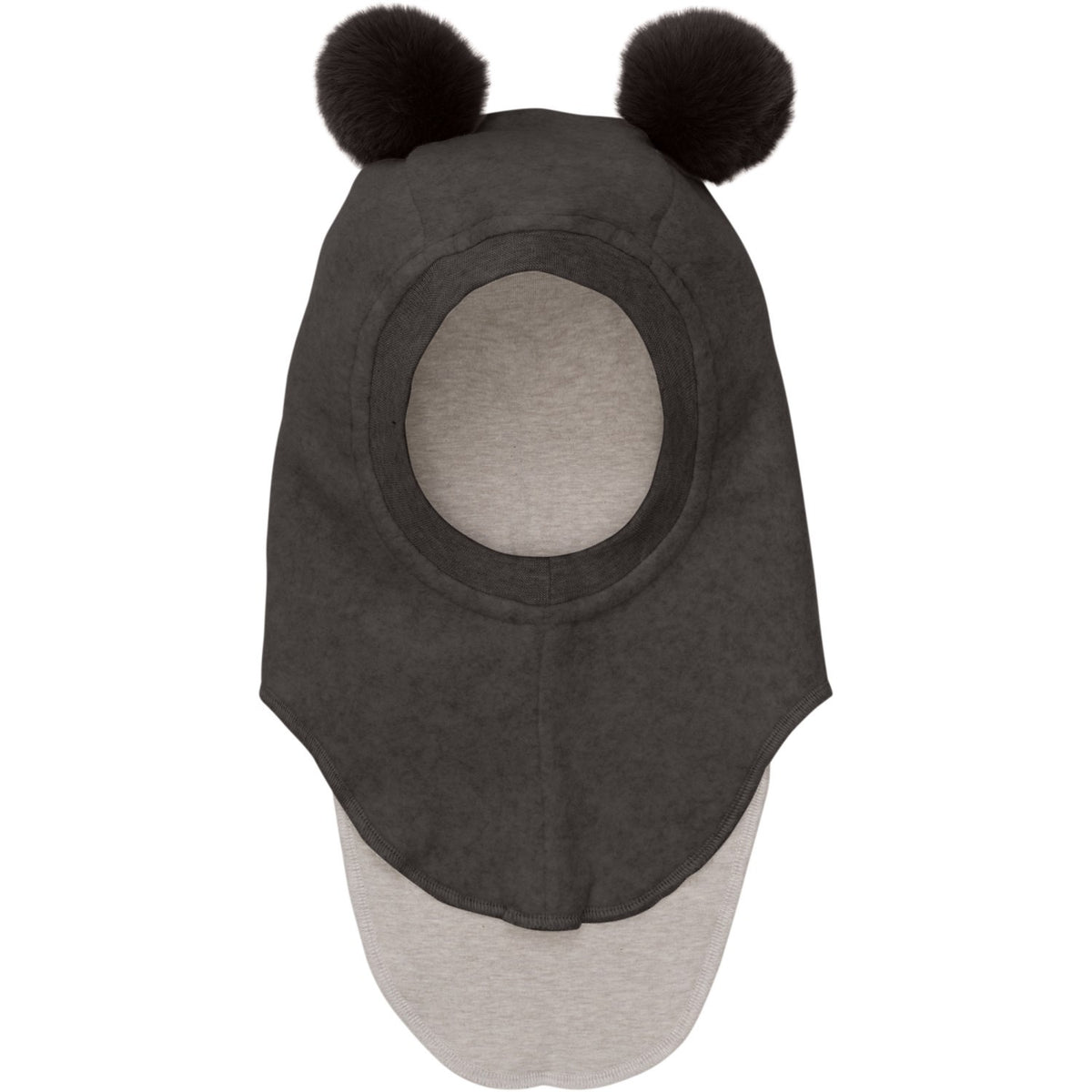 Huttelihut Balaclava Dark Brown Melange