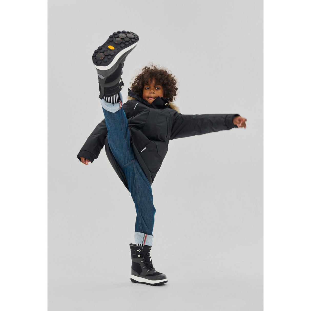 Reima Black Reimatec Boots Laplander 2.0