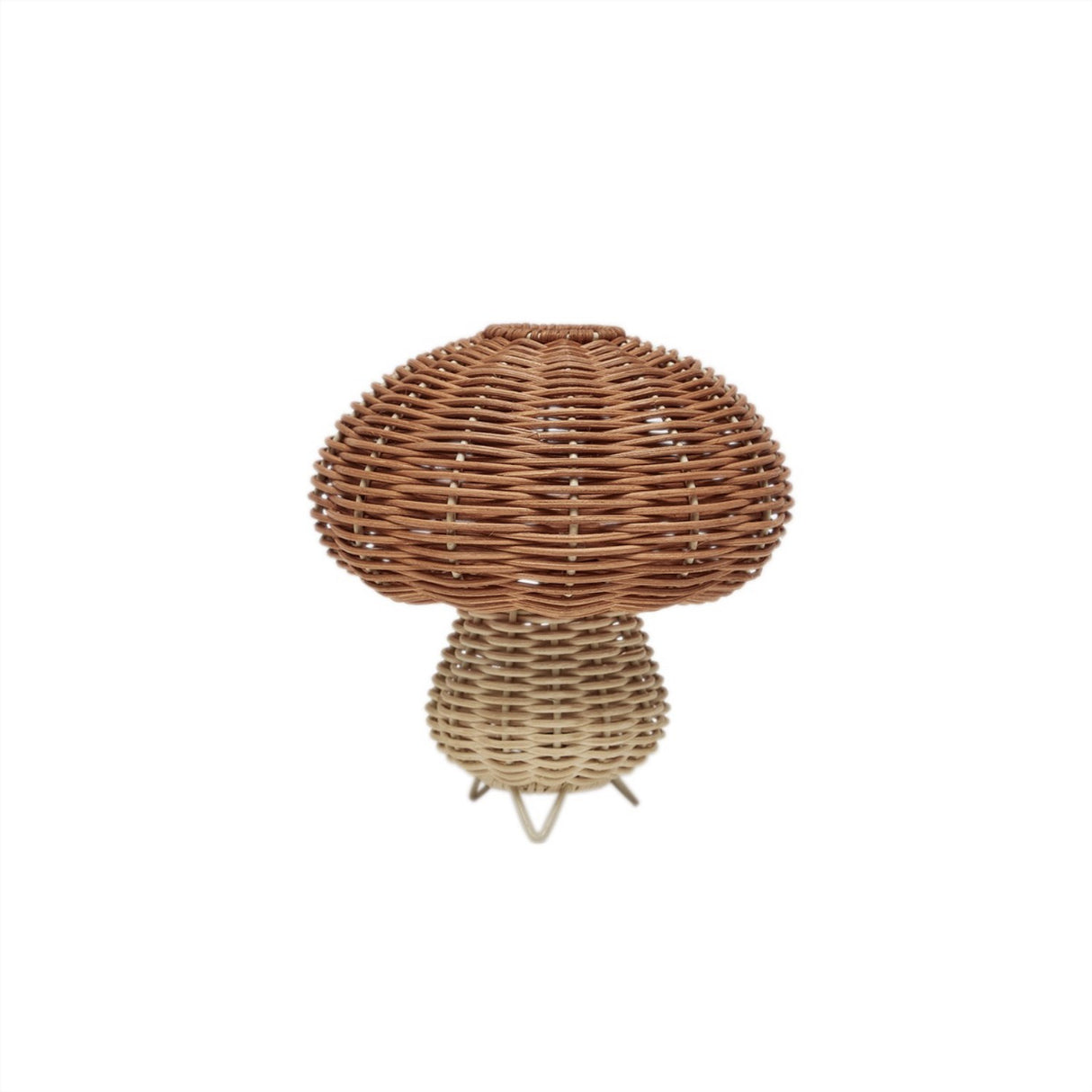 OYOY Nature Mushroom Rattan Night Light