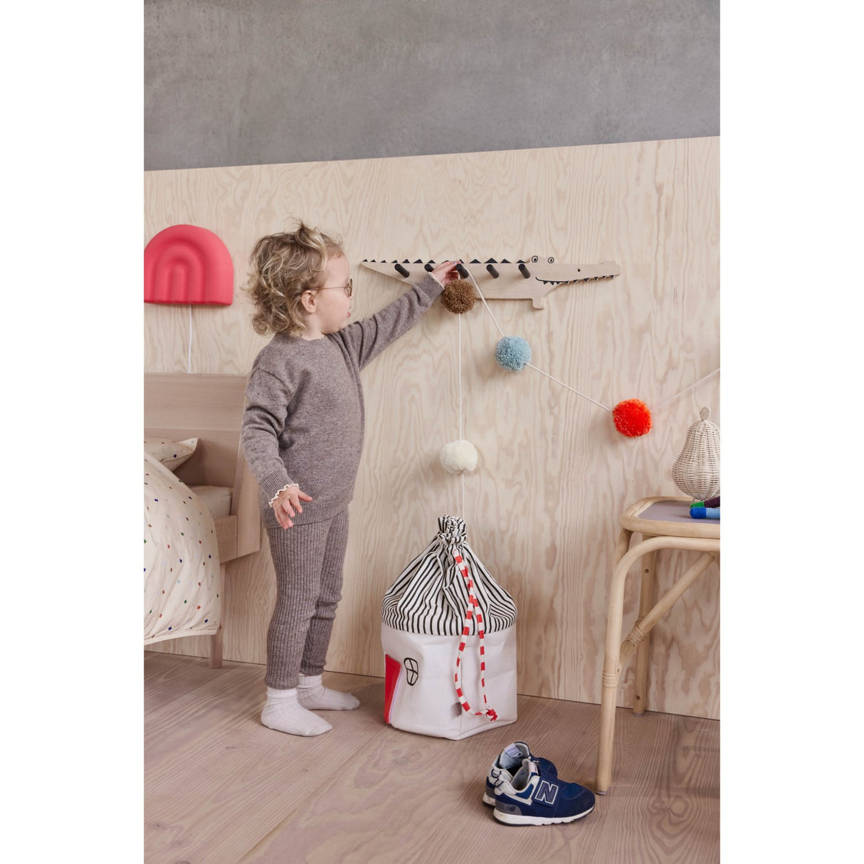 OYOY Multi Pom Pom Garlander