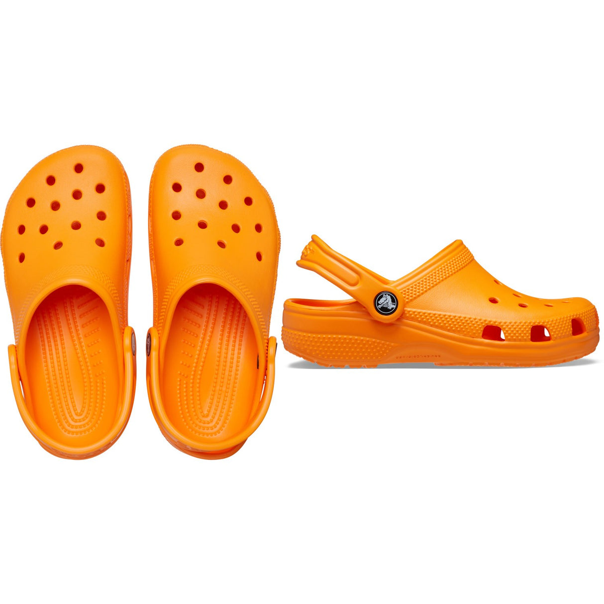 Crocs Orange Zing Classic ClAnd