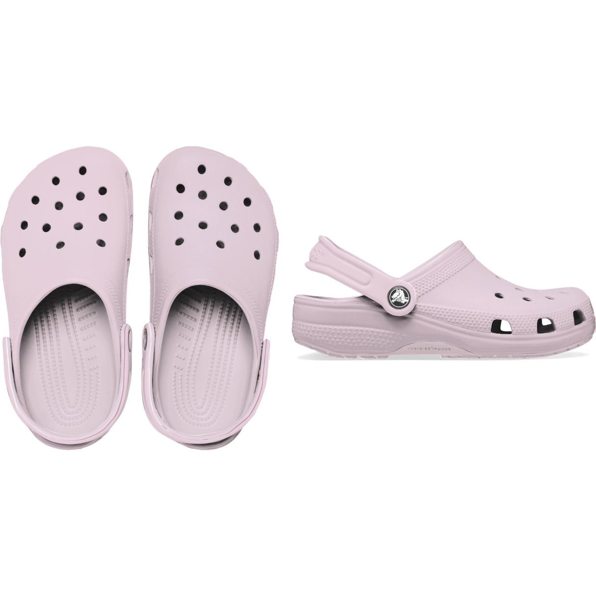 Crocs Pink Milk Classic ClAnd