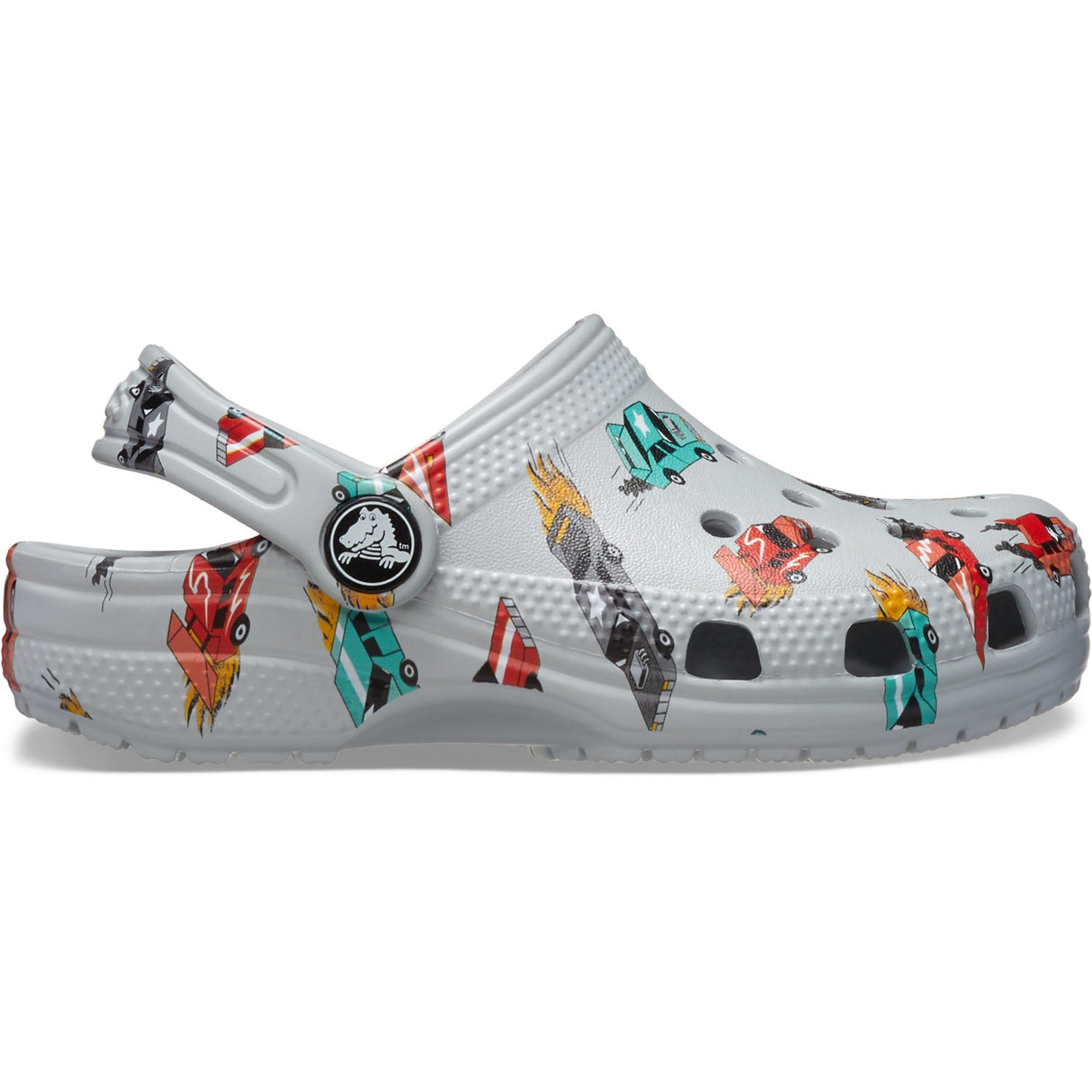 Crocs Mirage/Multi Classic Race Cars Graphic ClAnd