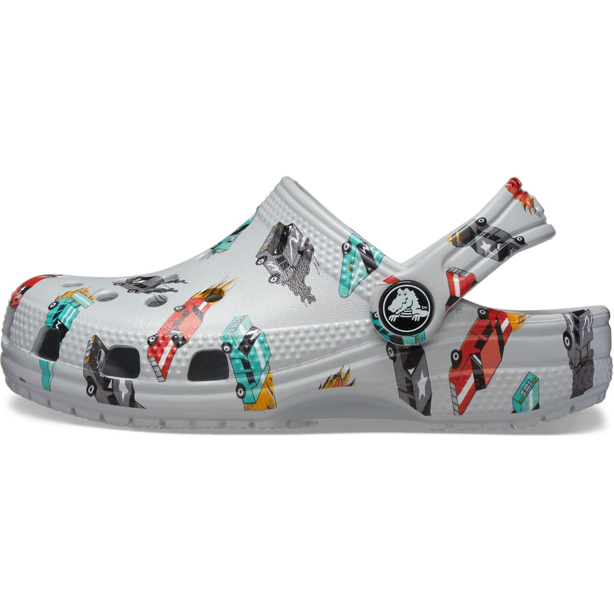 Crocs Mirage/Multi Classic Race Cars Graphic ClAnd