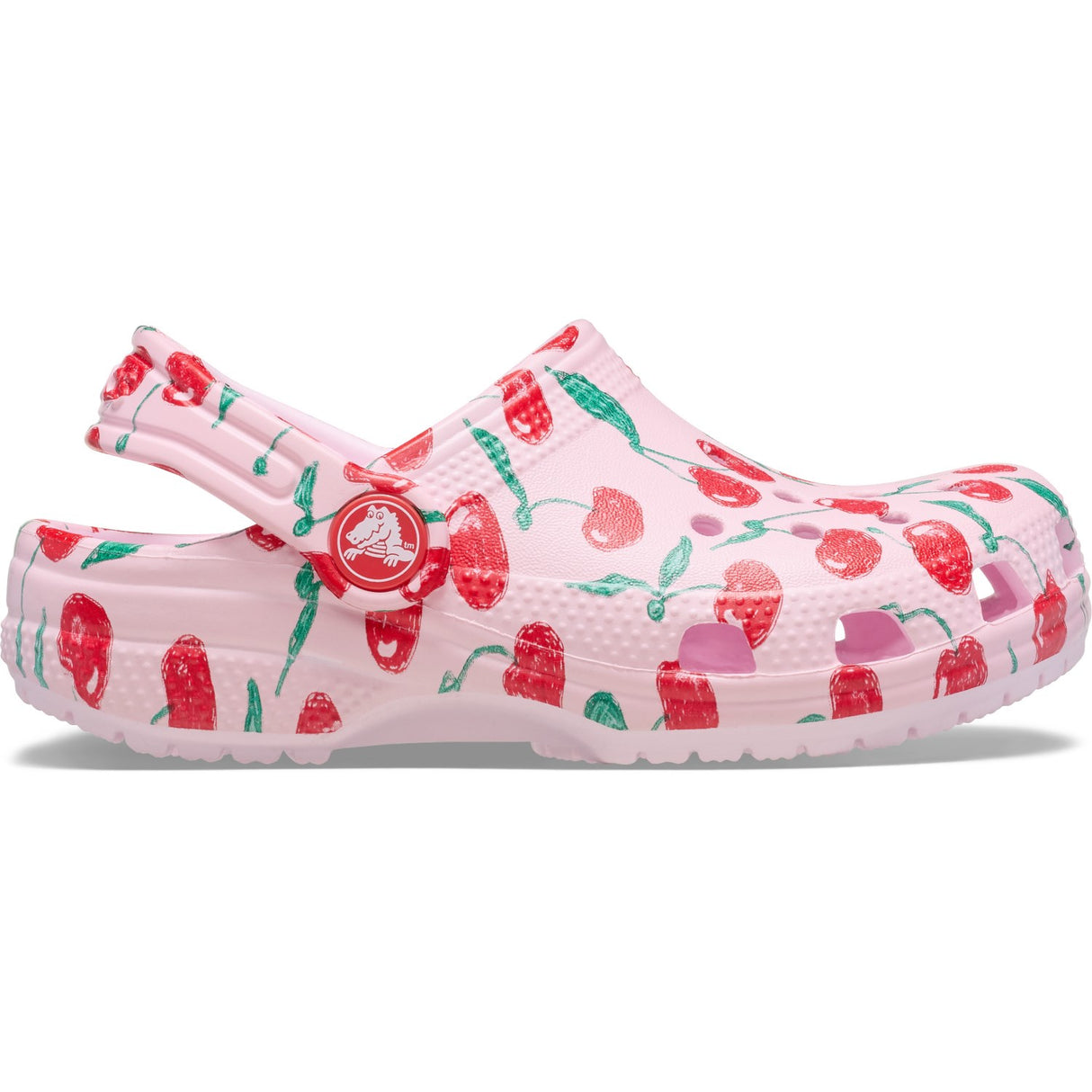 Crocs Pink Milk Classic Fresh Fruits ClAnd