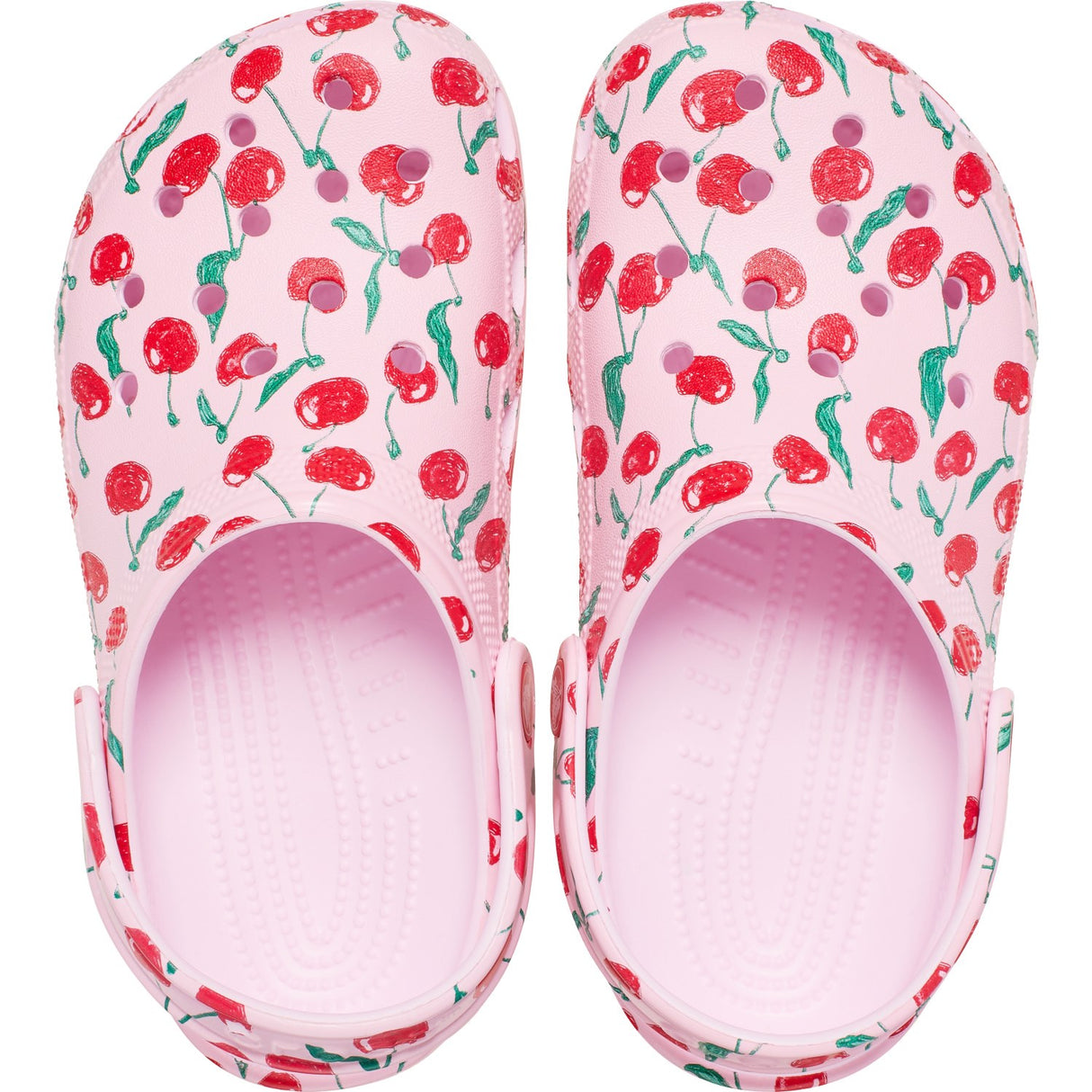 Crocs Pink Milk Classic Fresh Fruits ClAnd