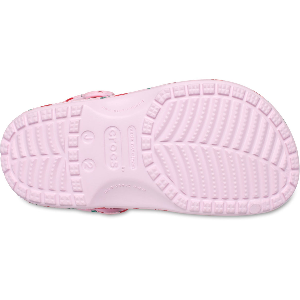 Crocs Pink Milk Classic Fresh Fruits ClAnd