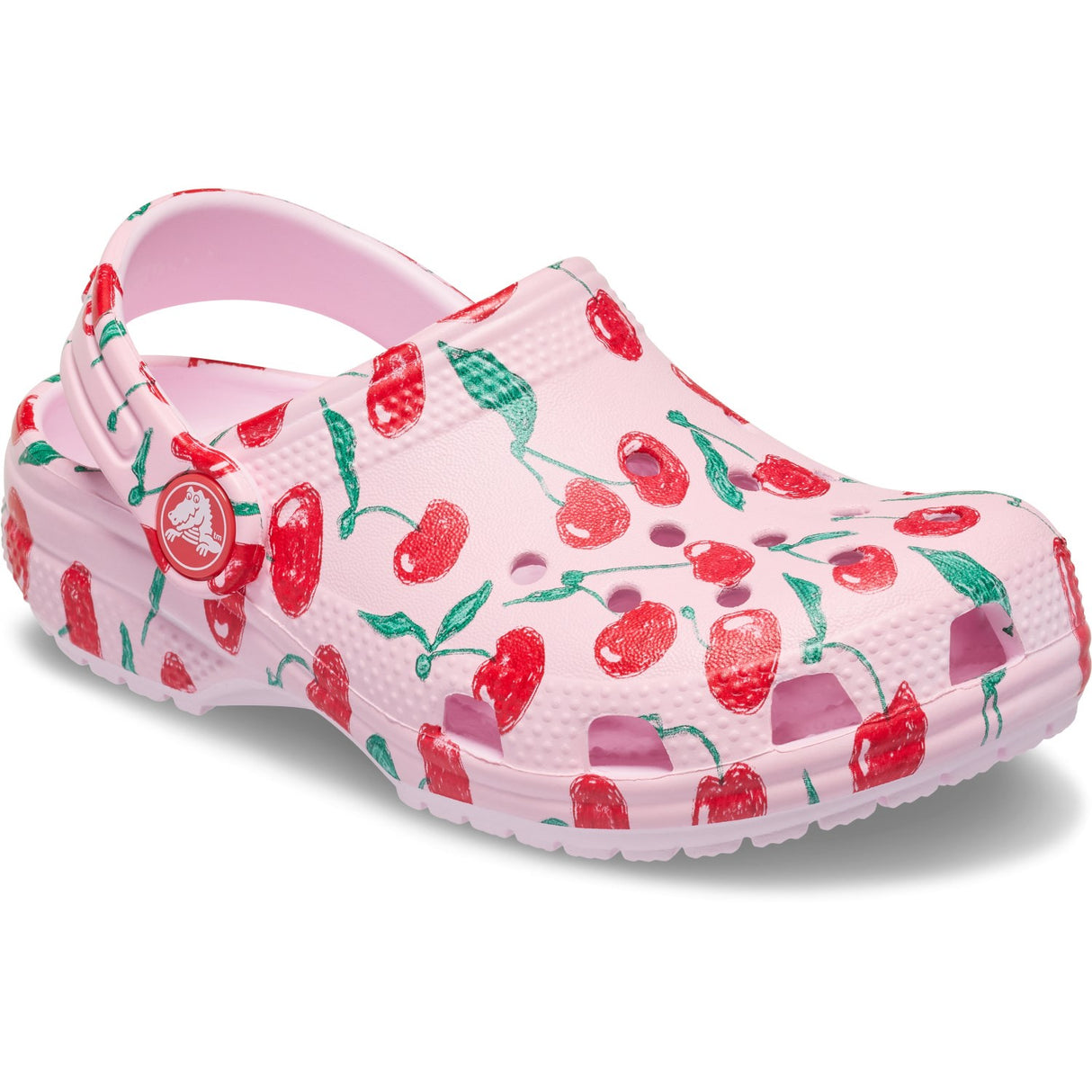 Crocs Pink Milk Classic Fresh Fruits ClAnd