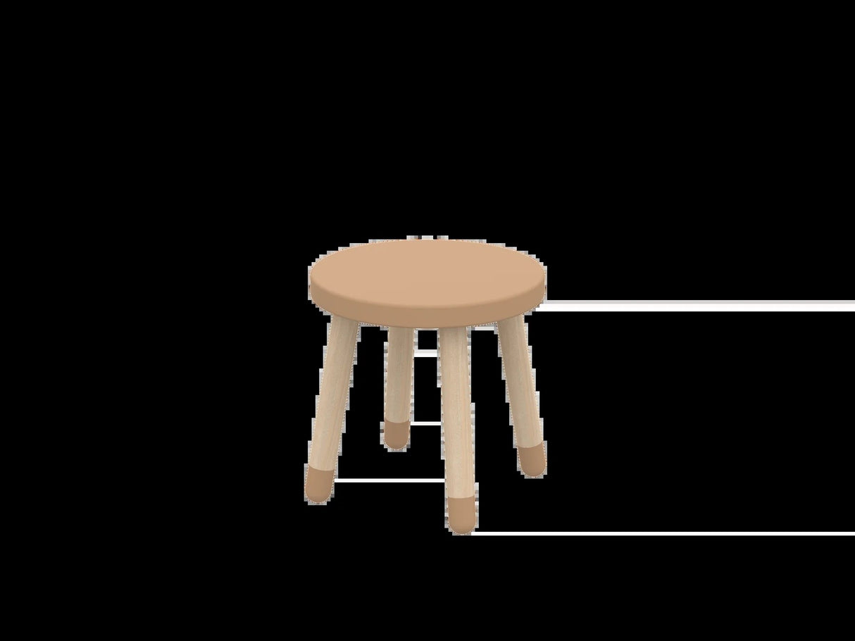 FLEXA Lattè DOTS Step Stool 30x30cm