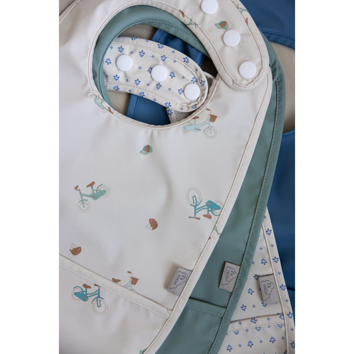 Cam Cam Copenhagen Bicycles Bib With Pocket 2-Pack