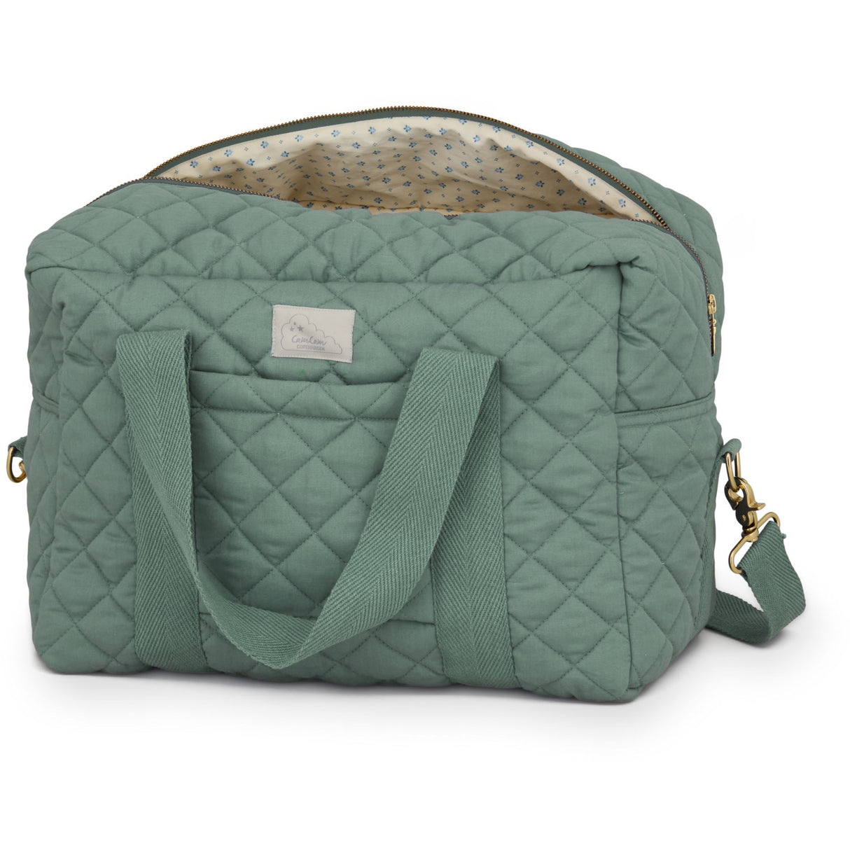 Cam Cam Copenhagen Ivy Green Changing Bag Large