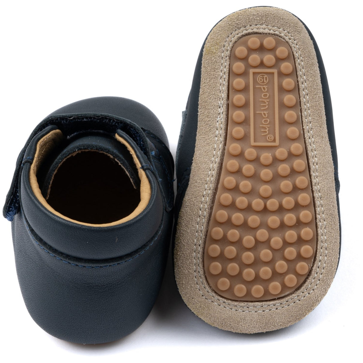 Pom Pom Navy Beginners™ Shoe Velcro
