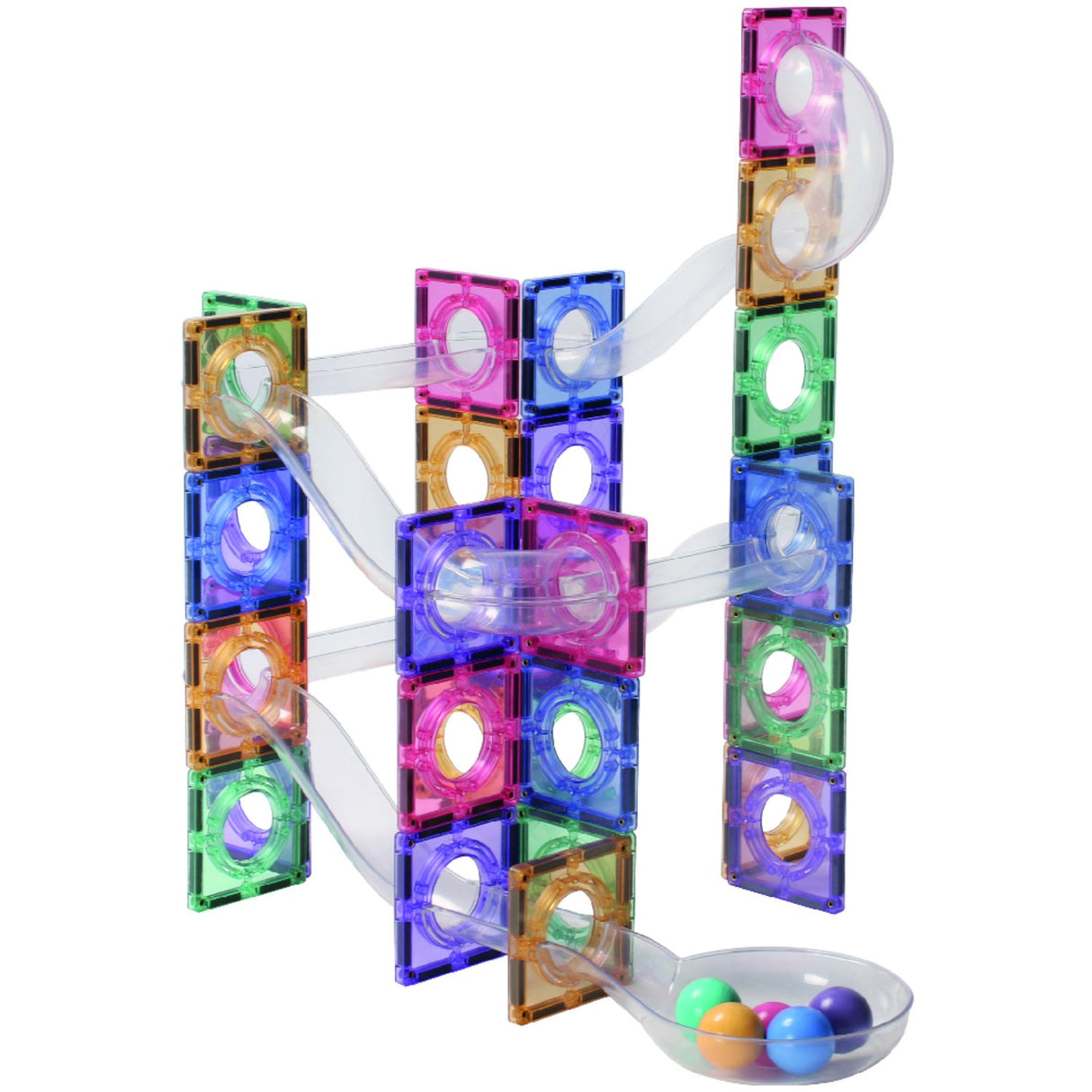 Cleverclixx Pastel Ball Run Clever Pack Pastel 110 pieces