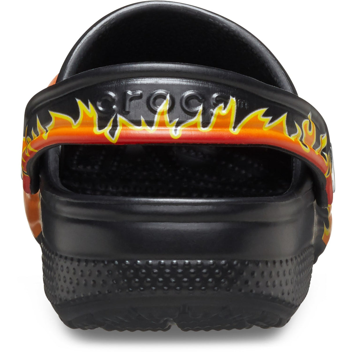 Crocs Black/Multi Classic Flames ClAnd