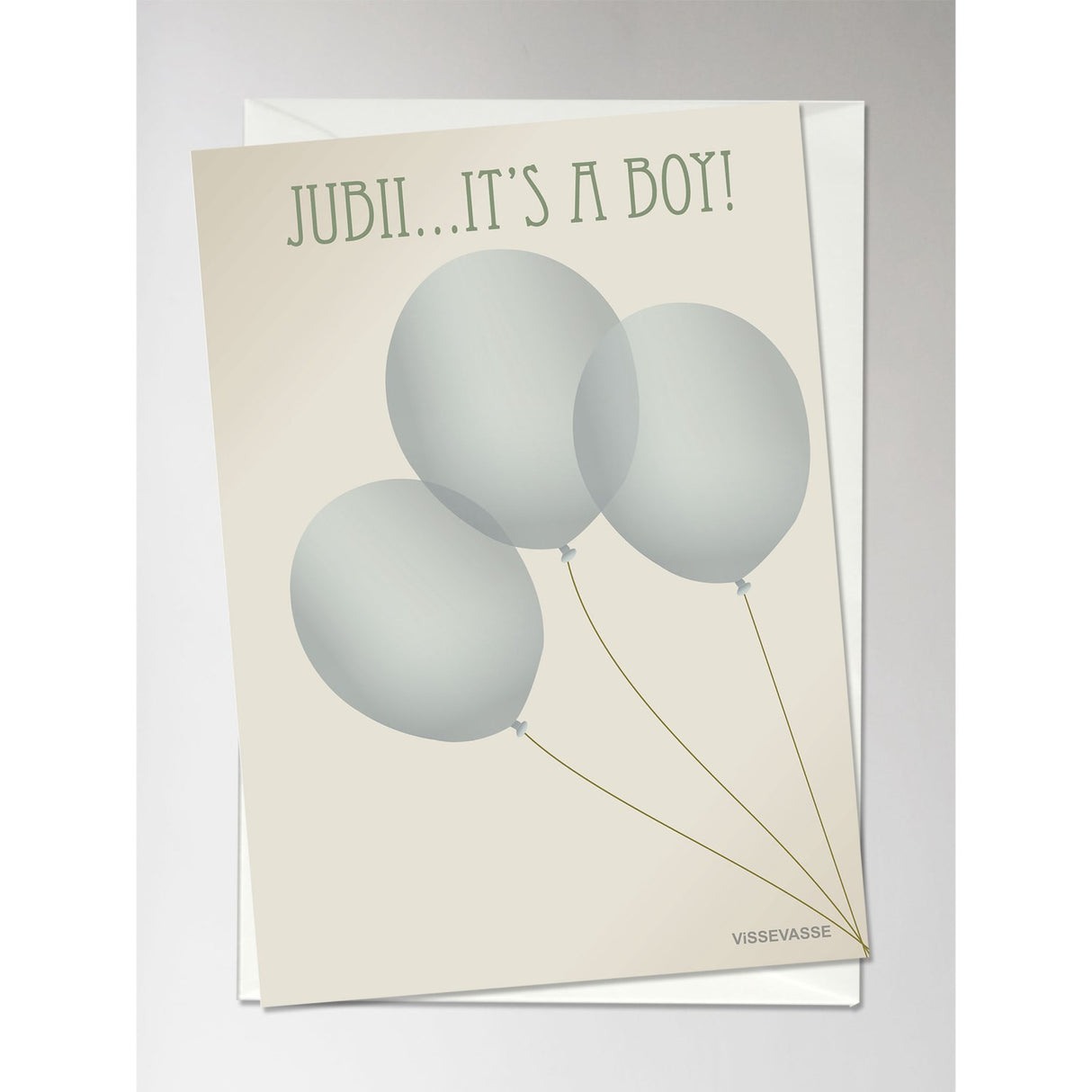 ViSSEVASSE JUBII IT'S A BOY - Greeting Card