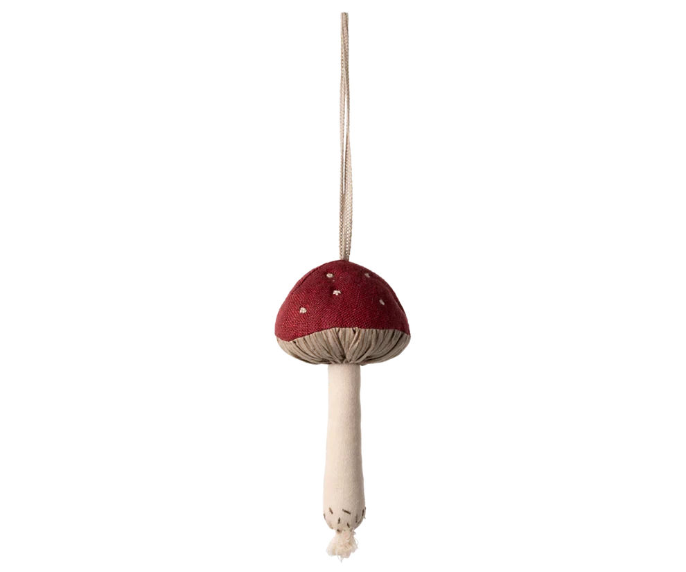 Maileg Mushroom ornament - Red