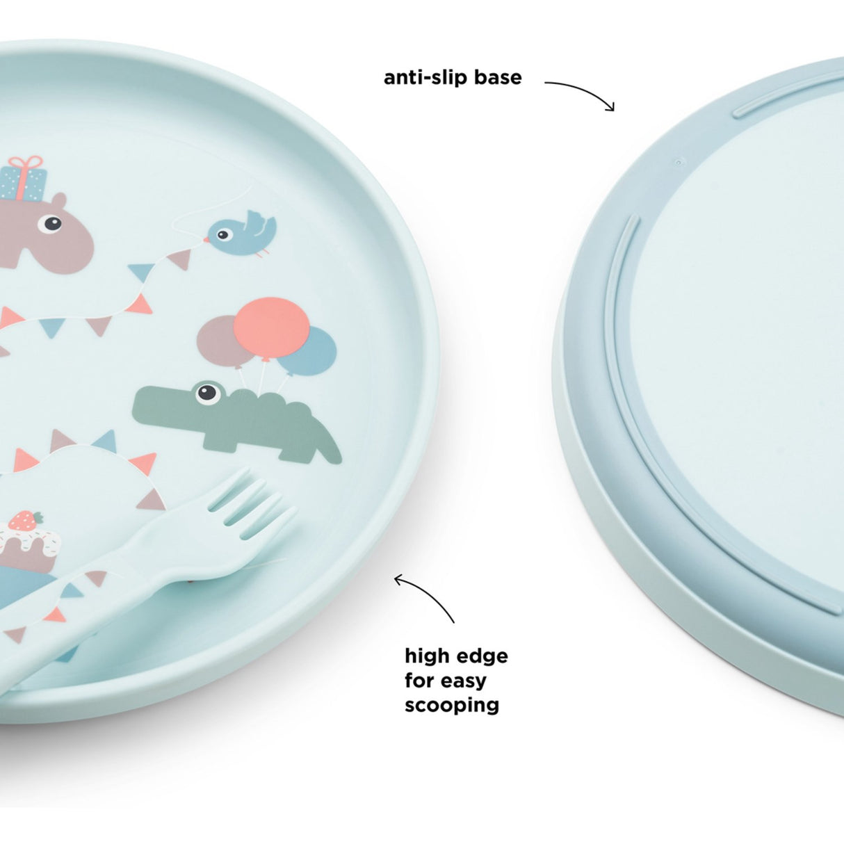 DonebyDeer Blue Foodie 다이닝 세트 축하