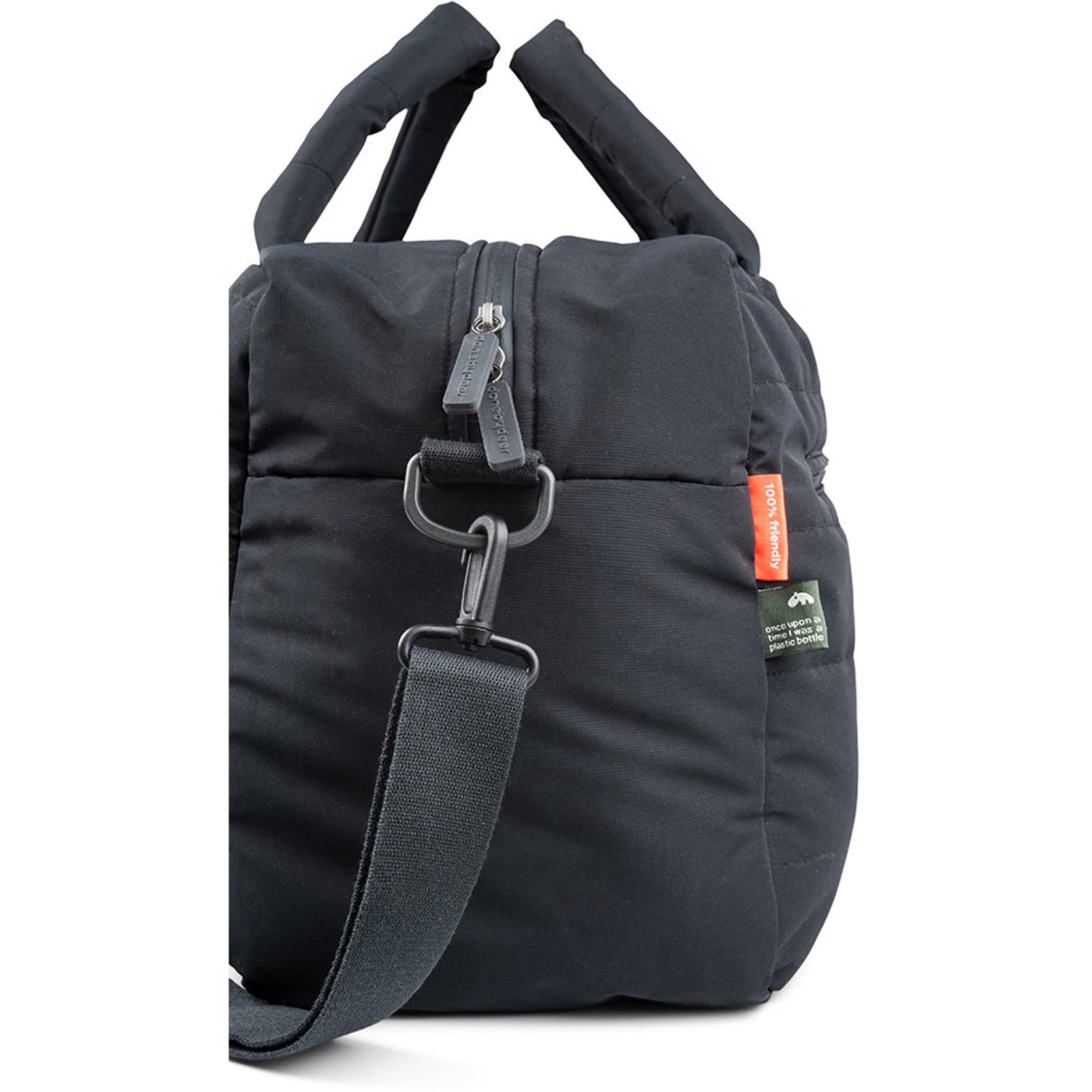 Doneby디어 블랙 퀼팅 기저귀 백