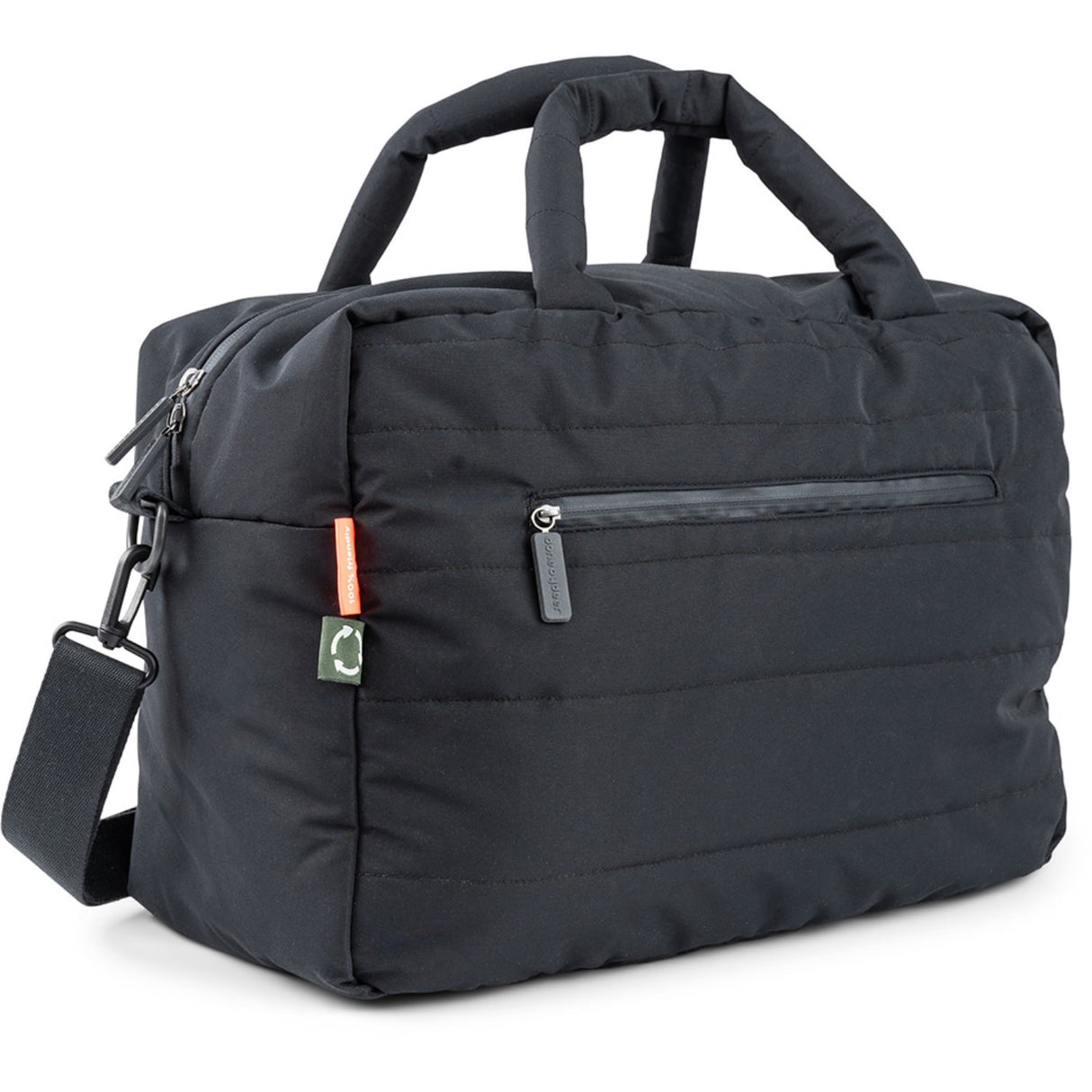 Doneby디어 블랙 퀼팅 기저귀 백