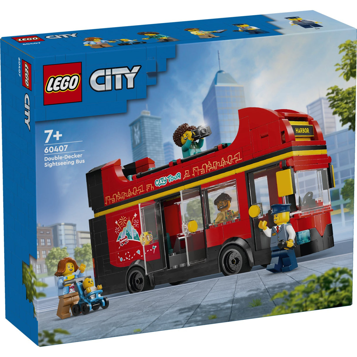 LEGO® City Red Double-Decker Coach