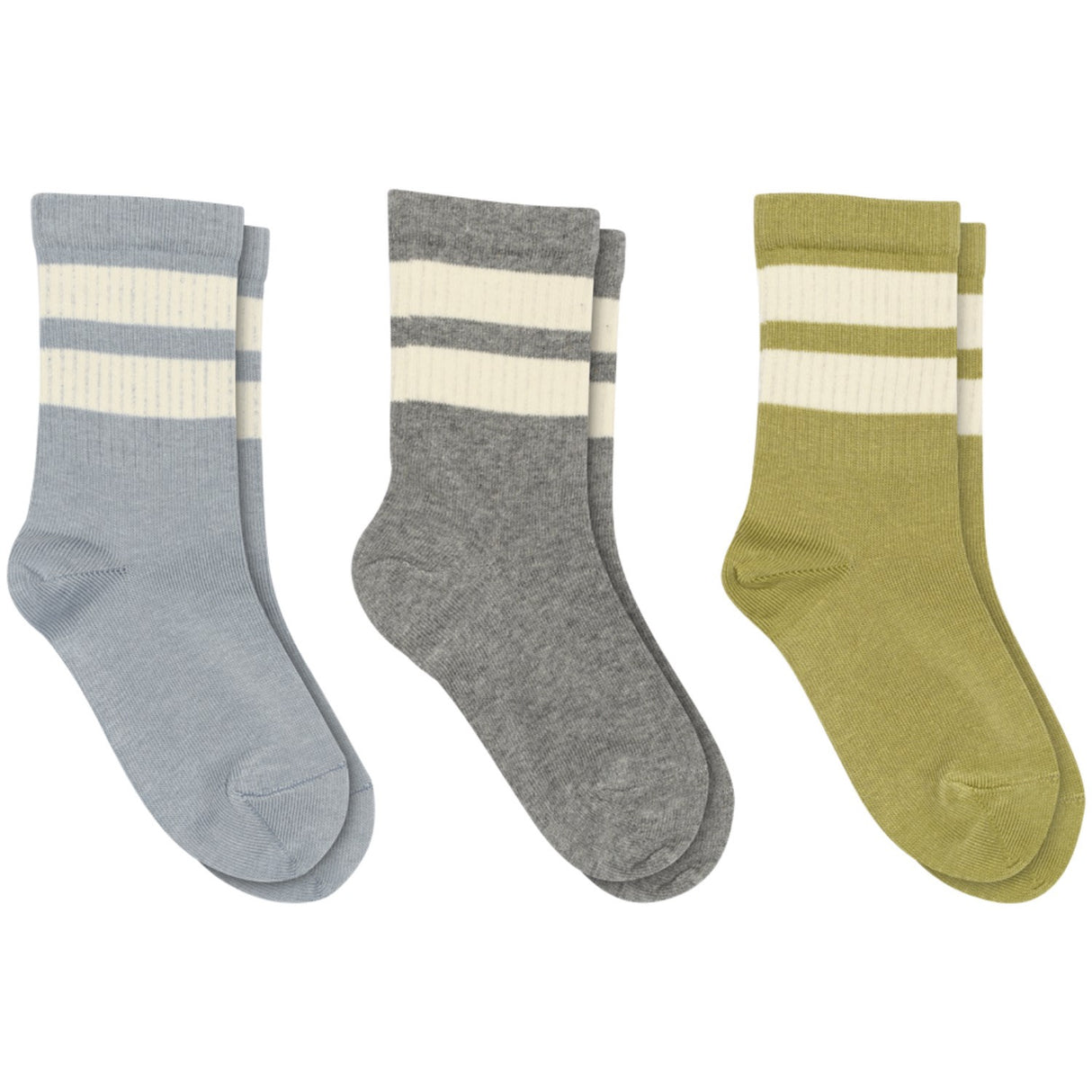 Mp Danmark Dusty Blue Anker socks - 3-pack