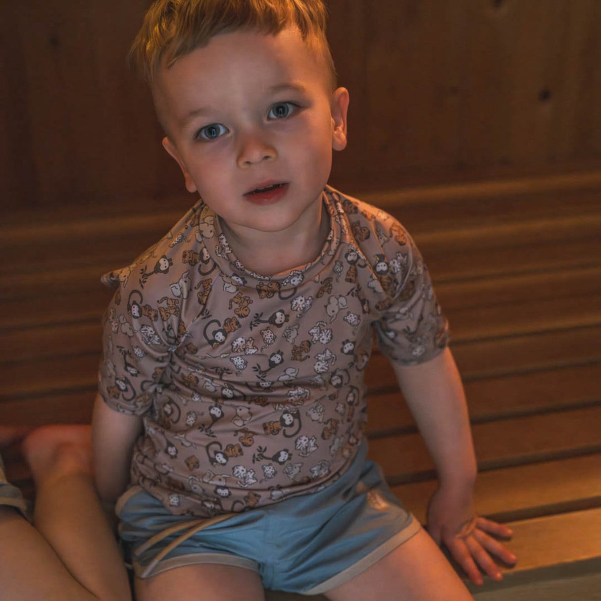 That's Mine Jungle Friends Sami Swim T-Shirt