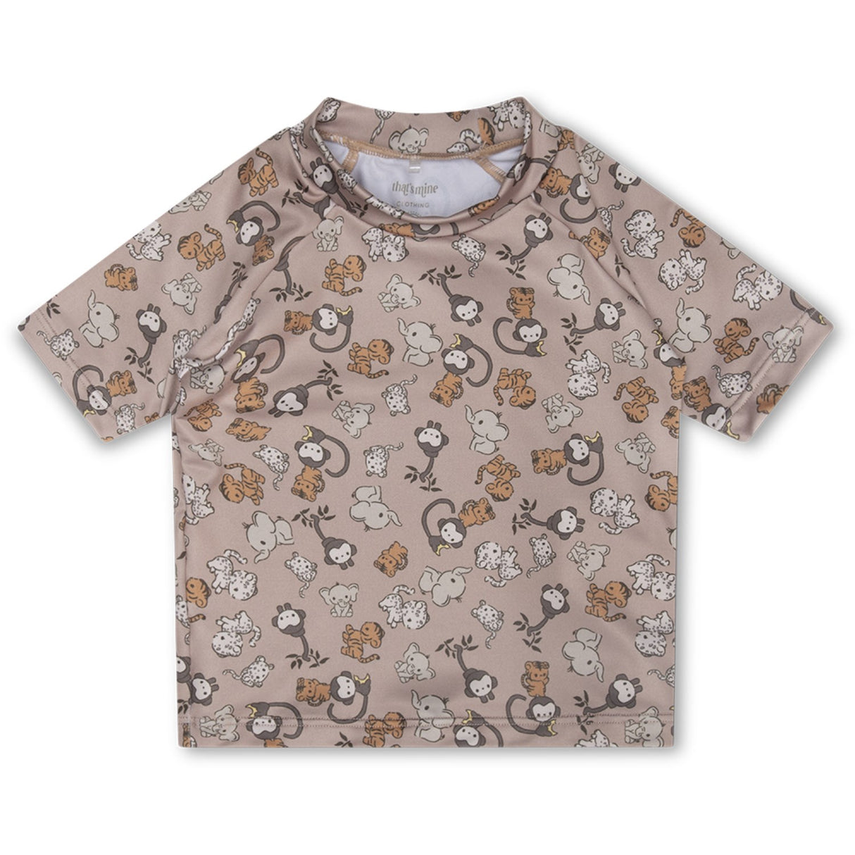 That's Mine Jungle Friends Sami Swim T-Shirt