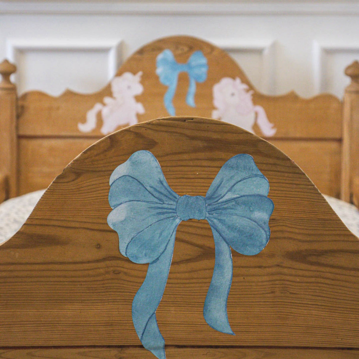 That's Mine Blue Wallsticker Blue Bows 3-Pack