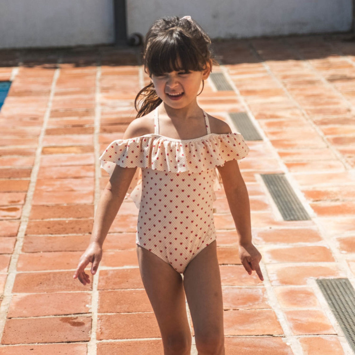 That's Mine Lots Of Love Red Savannah Swimsuit