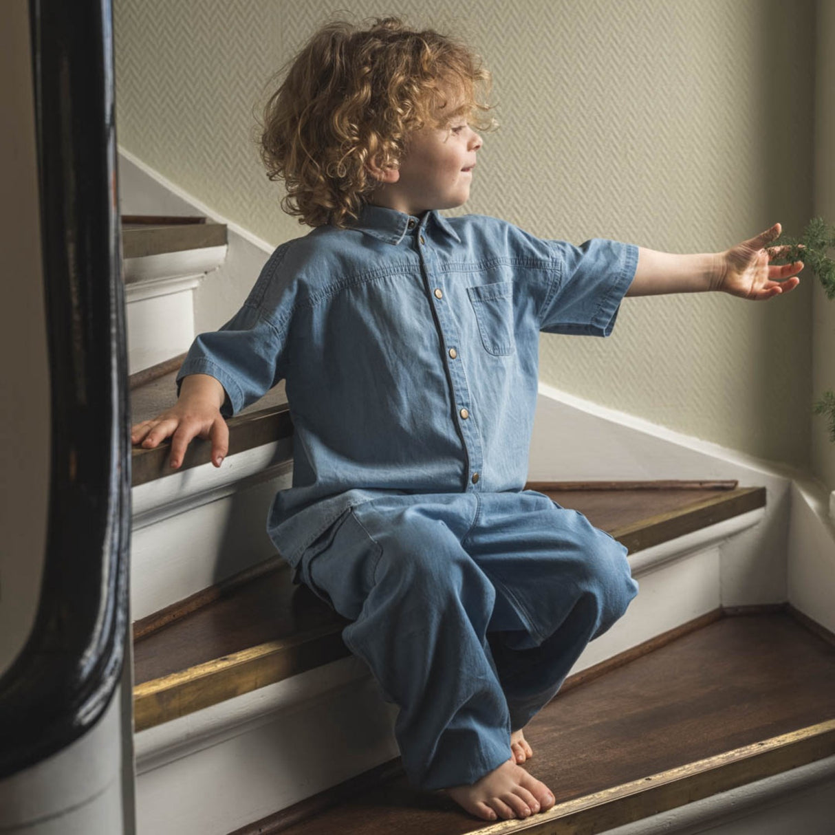 That's Mine Blue Silas Shirt