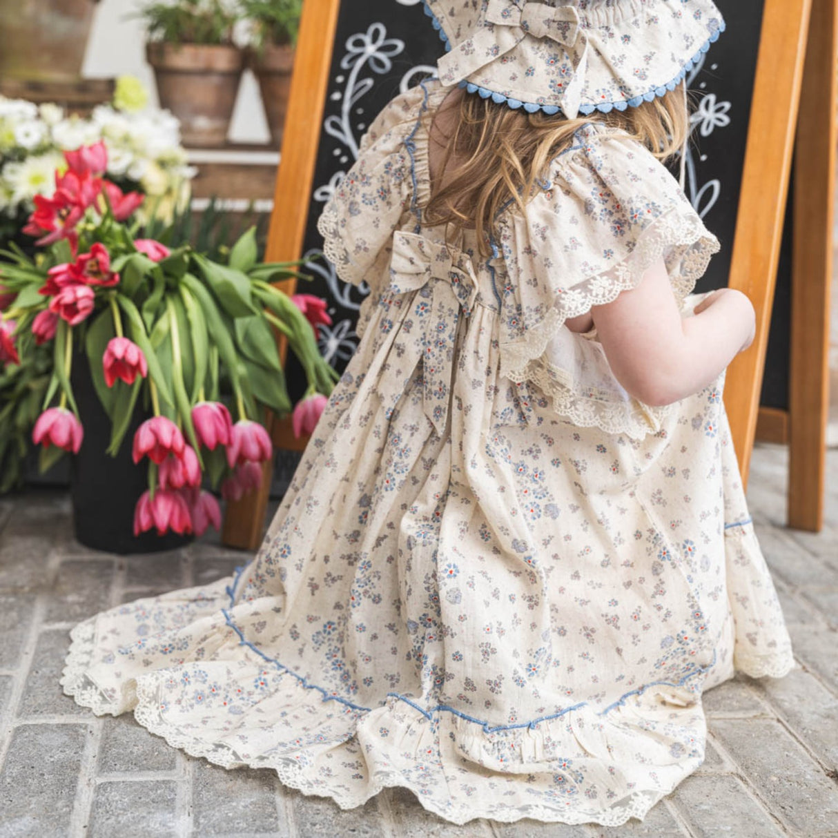 That's Mine Sprinkles Hearts Yellow Celina Dress