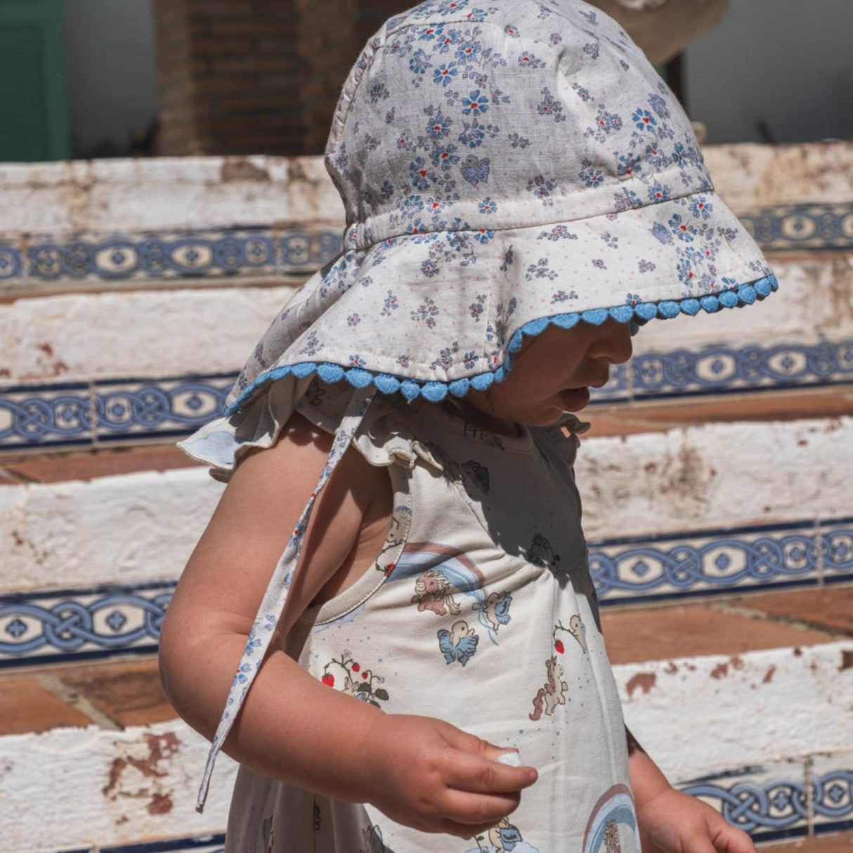 That's Mine Sprinkles Hearts Yellow Hilda Hat