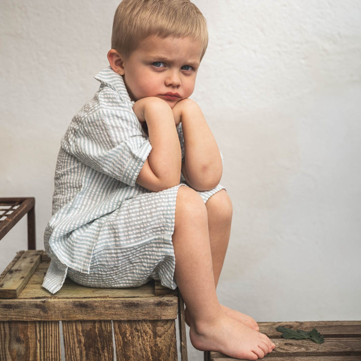 That's Mine Blue Stripe Ino Shirt