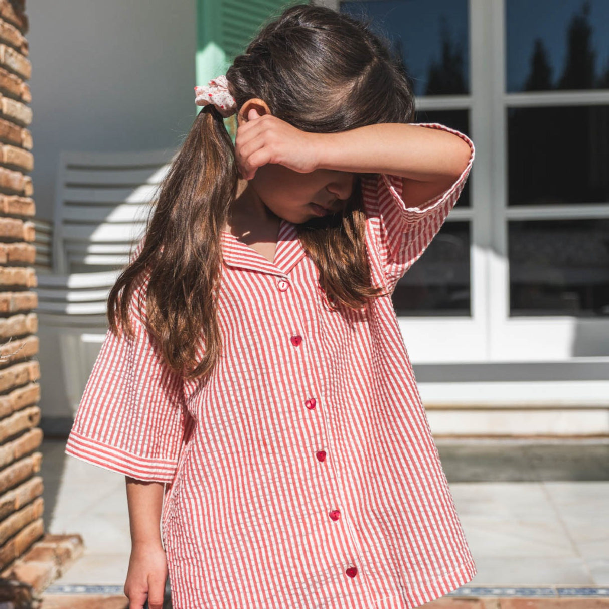 That's Mine Red Stripe Ino Shirt