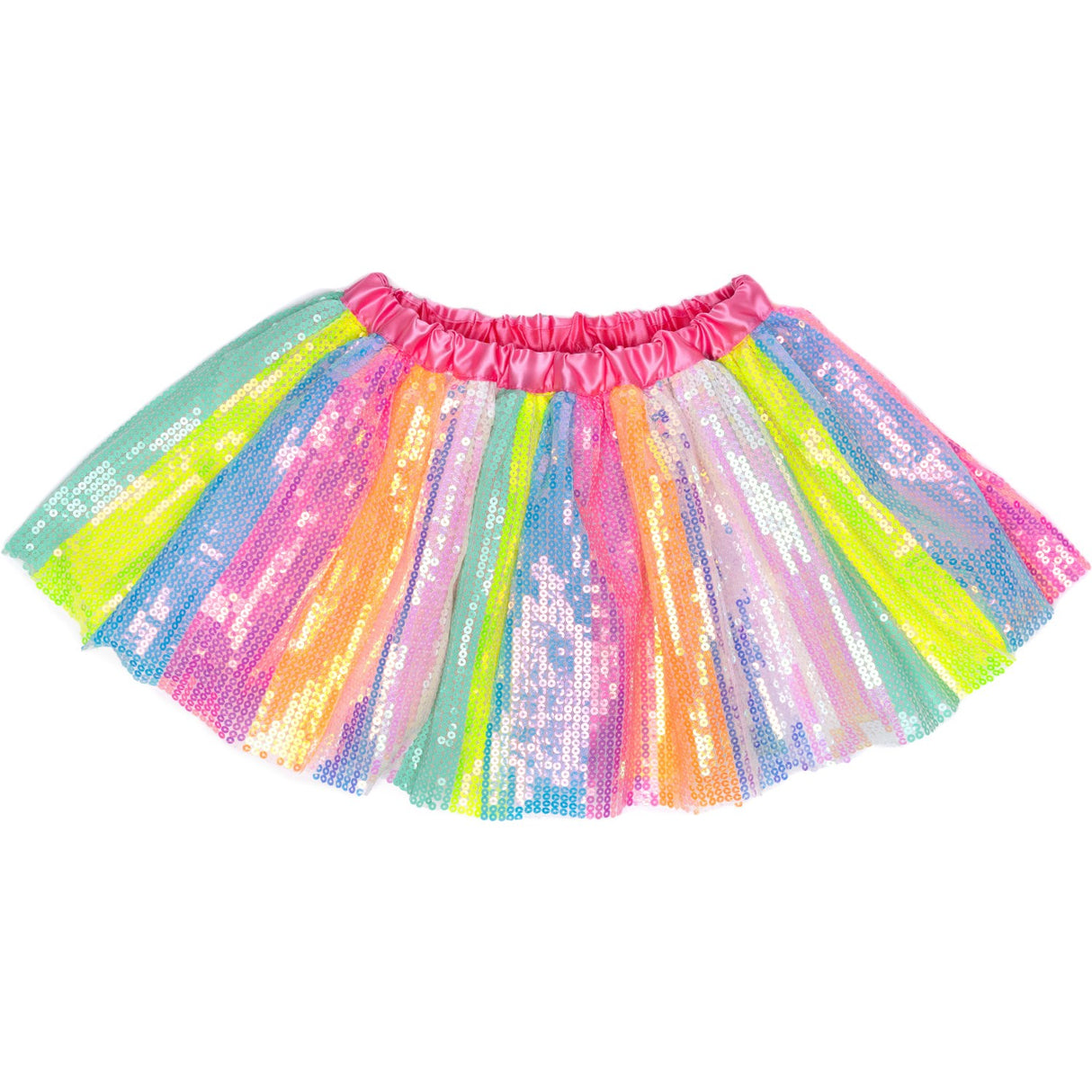 Great Pretenders Stripy Sequins Skirt, SIZE US 4-6