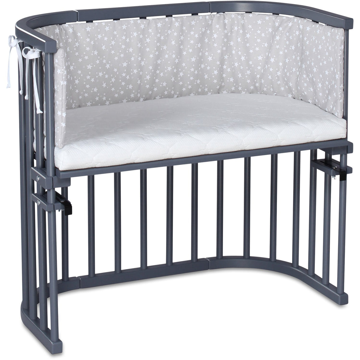 babybay® Grey Varnished Original Co-Sleeper