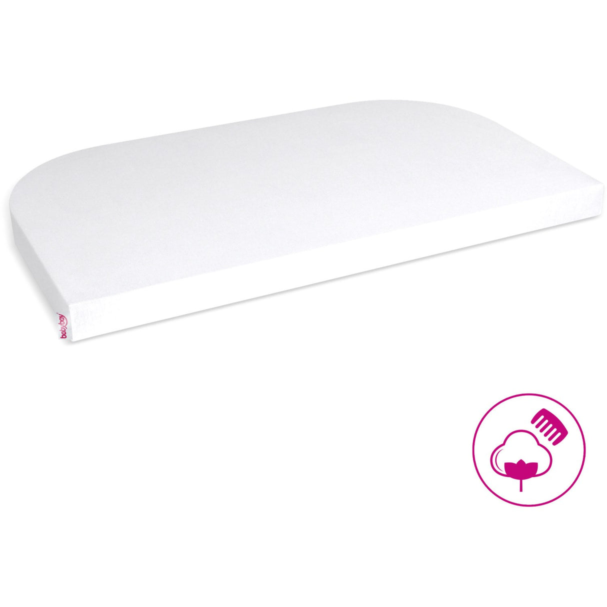 babybay ® White Jersey Cover Deluxe Sheet Original