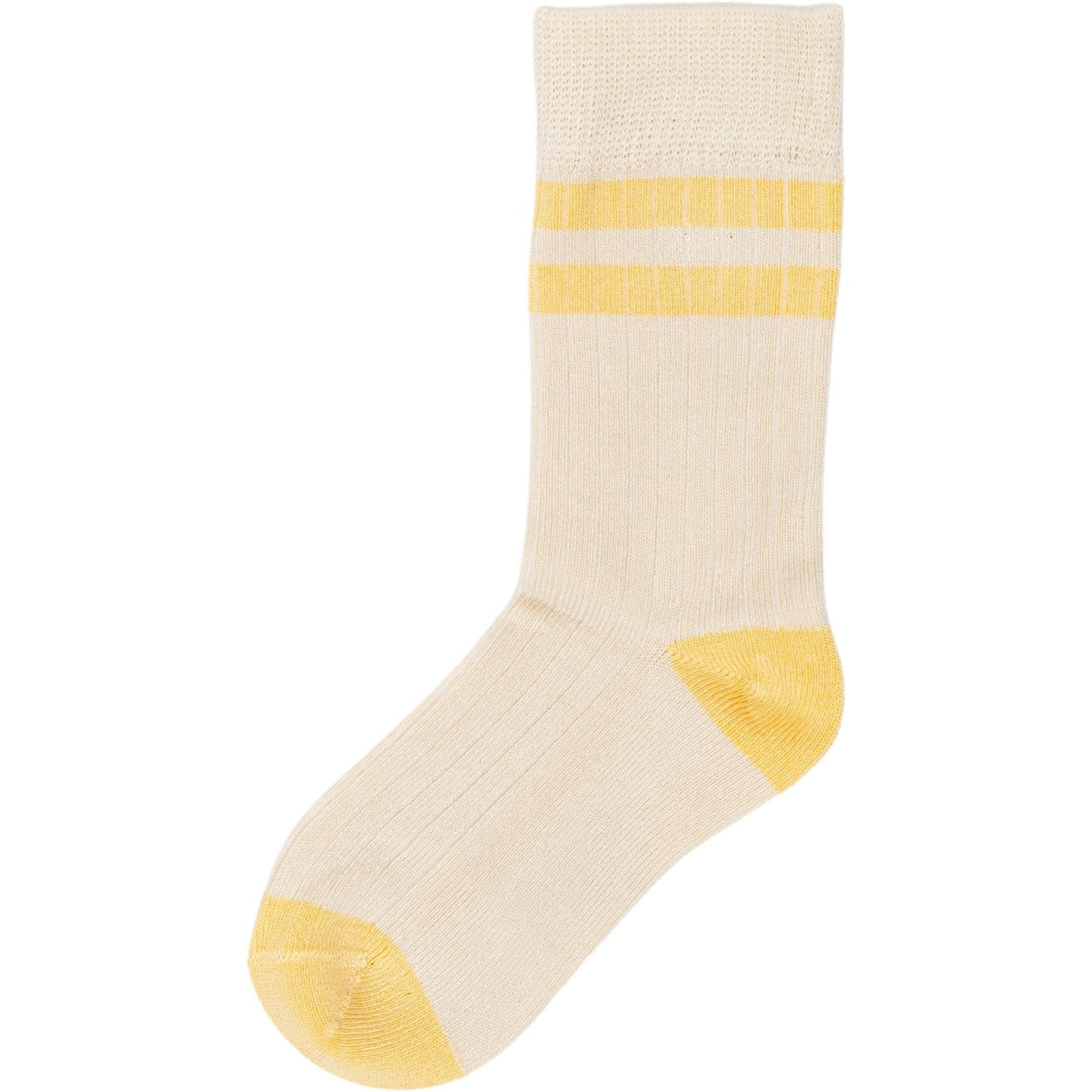 minipop® Off White/Yellow Sun Bamboo Socks Sport