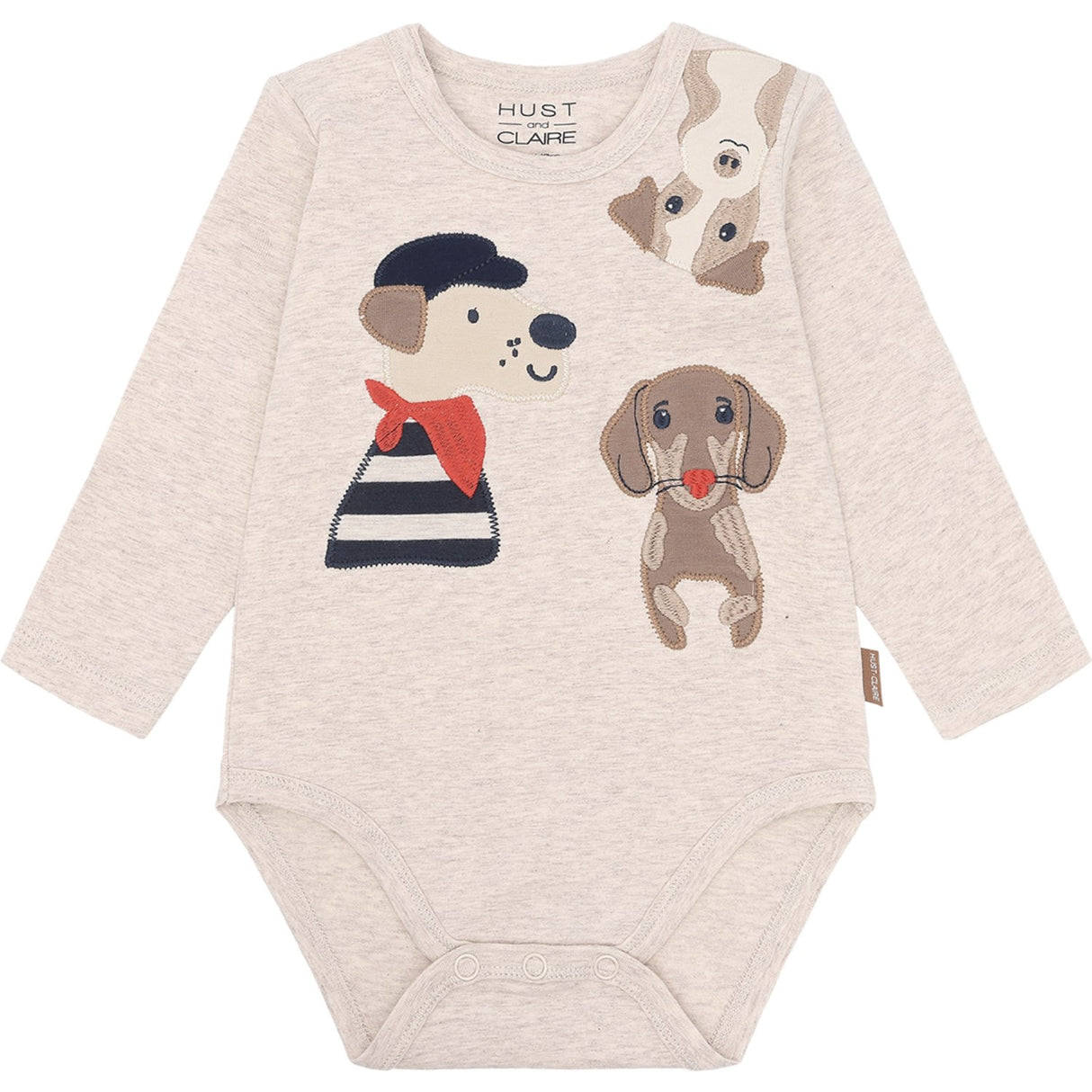 Hust & Claire Wheat Melange Buster Bodystocking